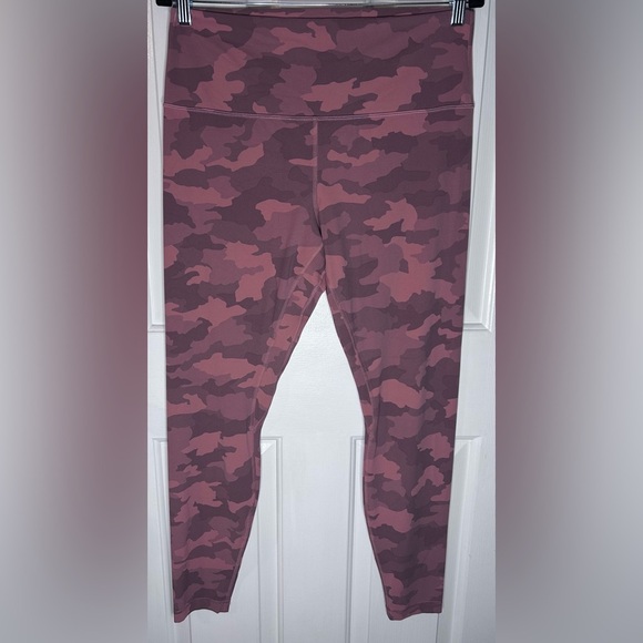 🍋Lululemon Align High-Rise Pant 28"- Heritage 365 Camo Brier Rose/ Size 14 - Picture 5 of 12